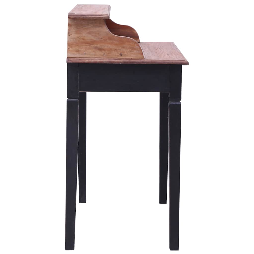 283910 vidaXL Writing Desk with Drawers 90x50x101 cm Solid Mahogany Wood 6