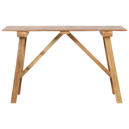 283916 vidaXL Console Table 130x40x80 cm Mixed Recycled Wood 2