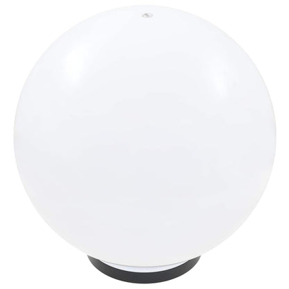 vidaXL LED Bowl Lamps 4 pcs Spherical 40 cm PMMA 4