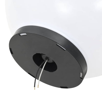 vidaXL LED Bowl Lamps 4 pcs Spherical 40 cm PMMA 6