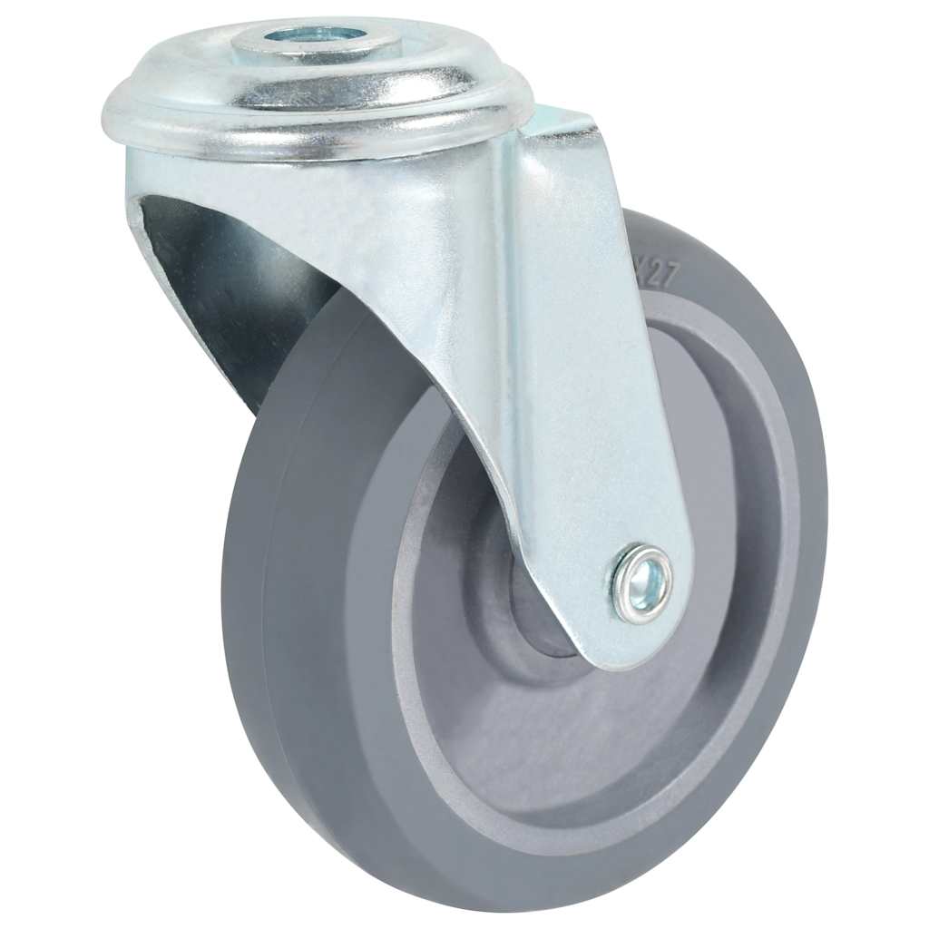 vidaXL 32 pcs Bolt Hole Swivel Casters 100 mm 4