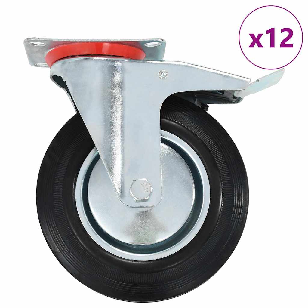 Swivel Casters 200 mm 12