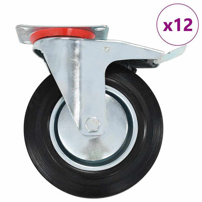 Swivel Casters 200 mm 12