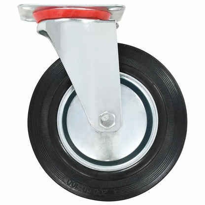 vidaXL 16 pcs Swivel Casters 200 mm 5