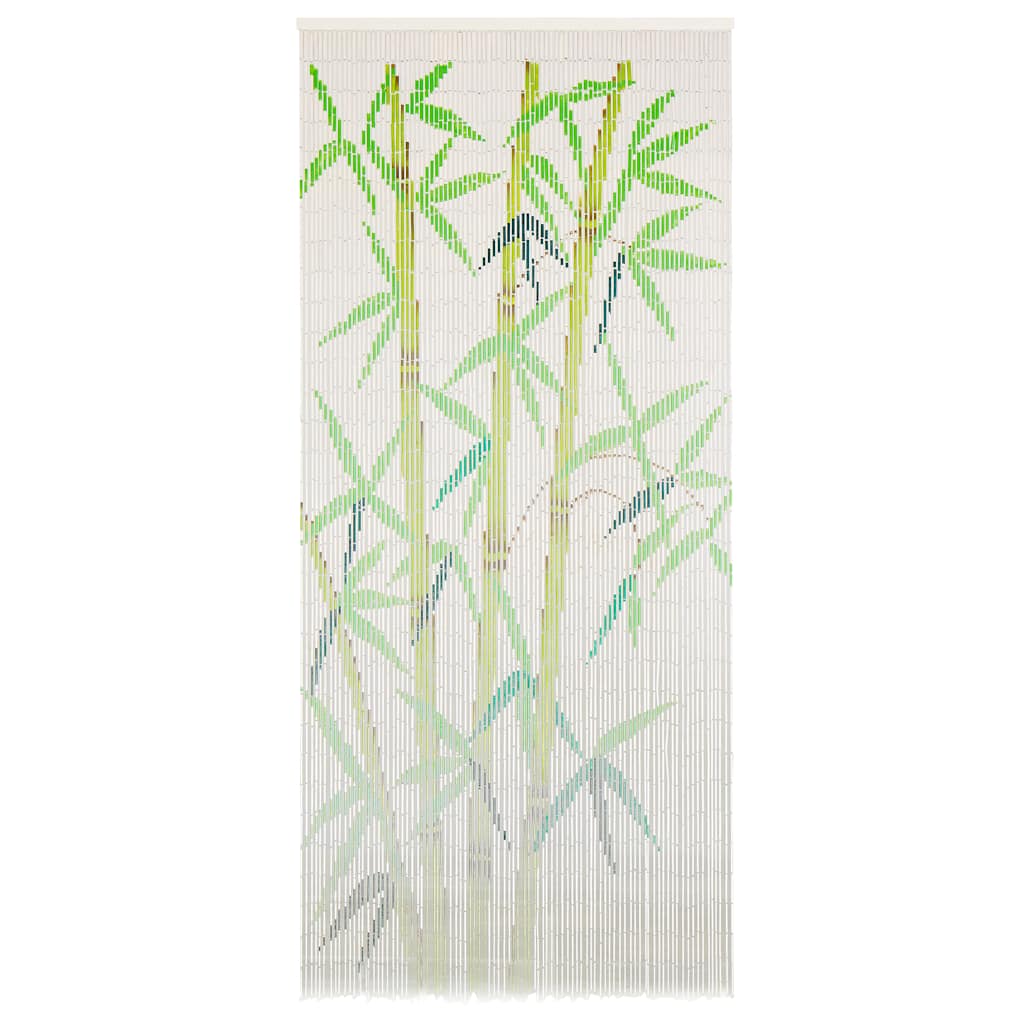 Insect Door Curtain Multicolor Bamboo Width 90 cm Bamboo