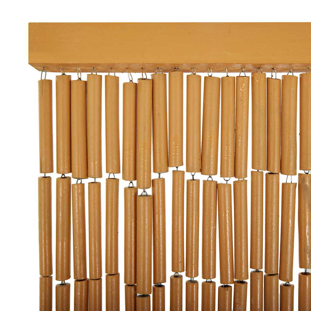 Insect Door Curtain Multicolor Bamboo Width 90 cm Palm tree