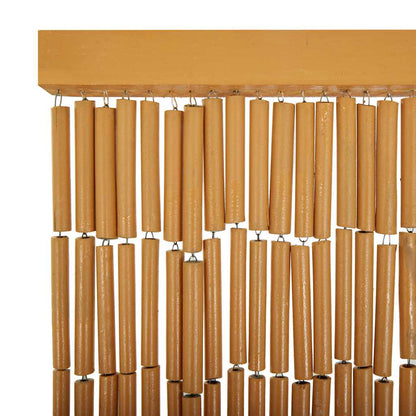 Insect Door Curtain Multicolor Bamboo Width 90 cm Palm tree