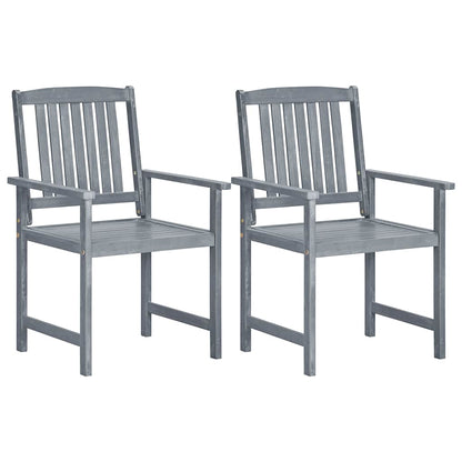 vidaXL Garden Chairs Solid Acacia Wood