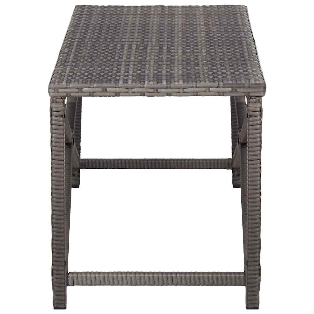 Garden Bench Poly Rattan Grey