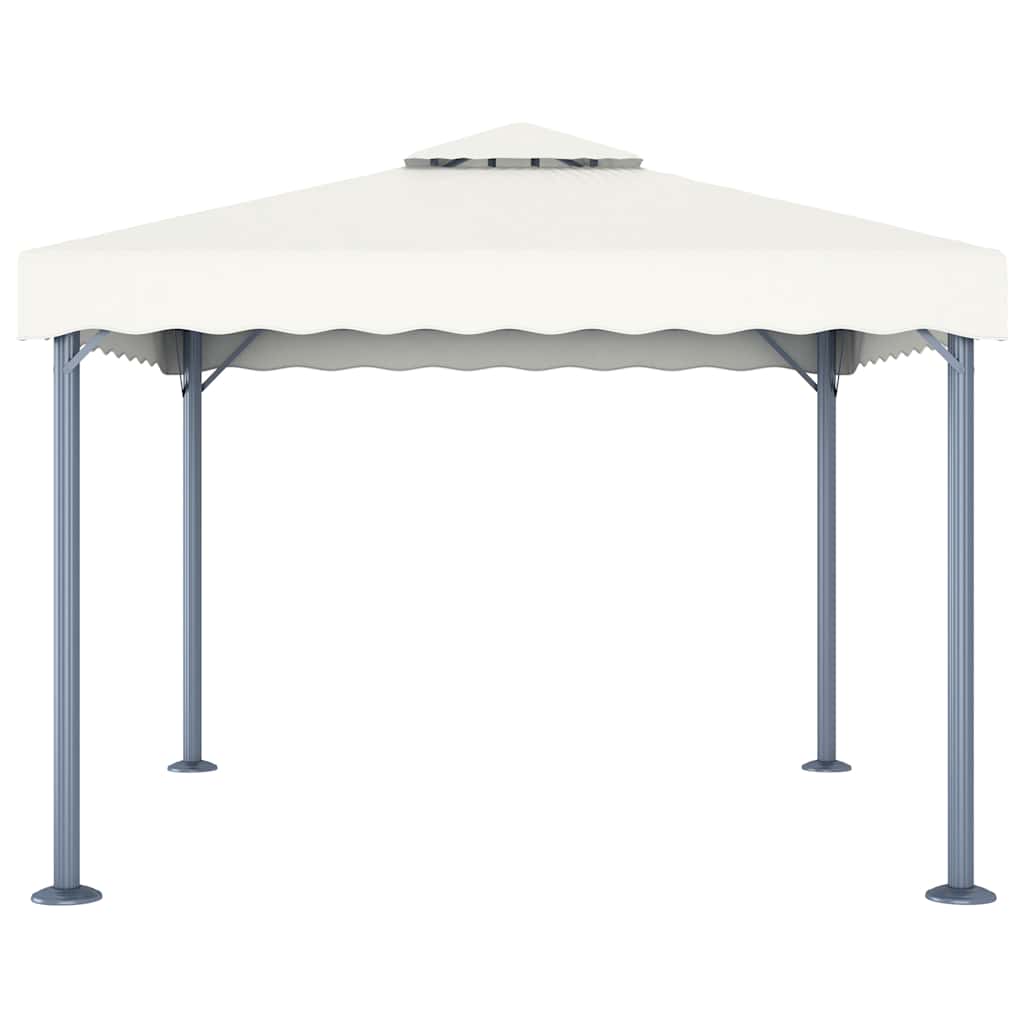 vidaXL Gazebo | Cream | Aluminium | 300x300 cm | UV-resistant materials | Gazebo 2