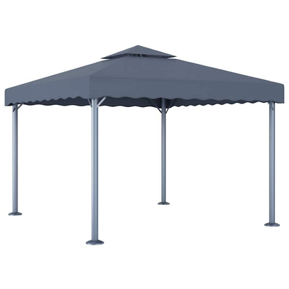 vidaXL Gazebo | Anthracite | Aluminium, Steel, Oxford Fabric | Large 1