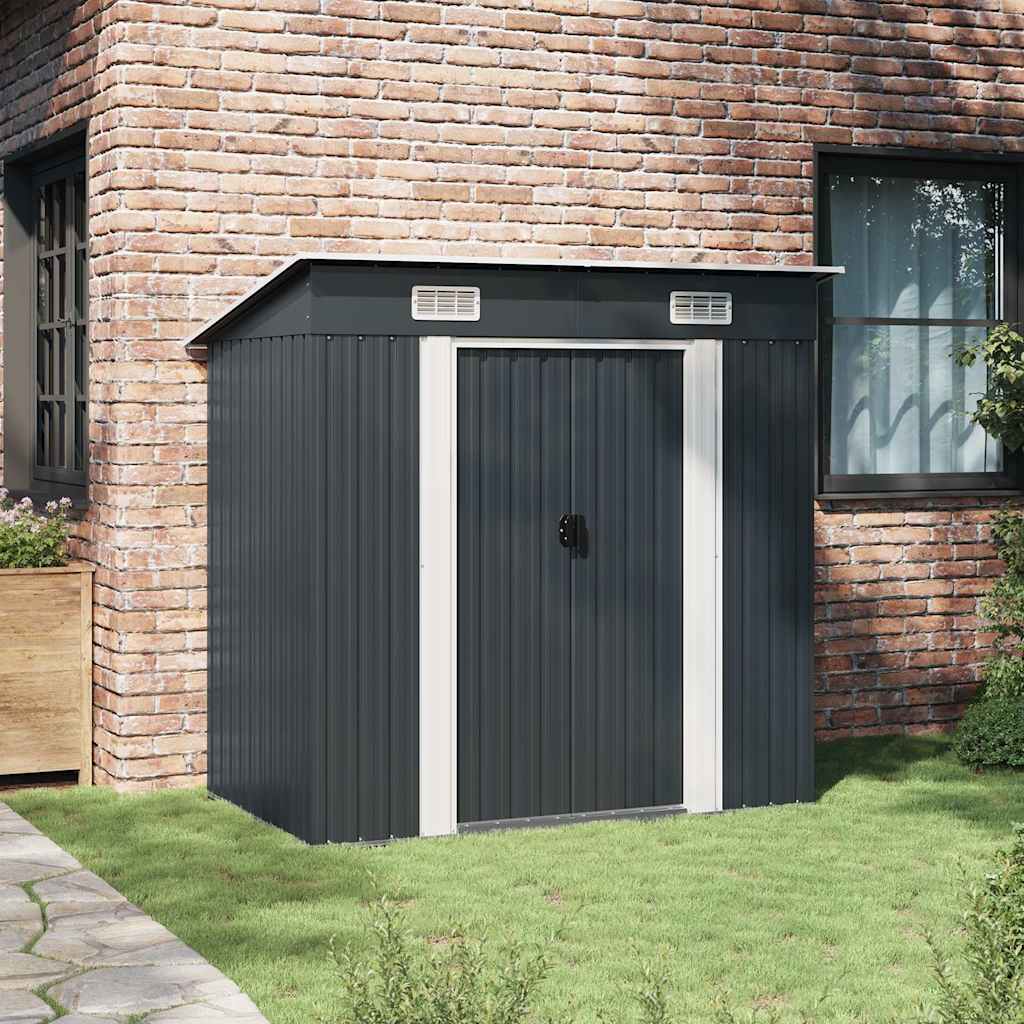 Garden Shed Metal Anthracite