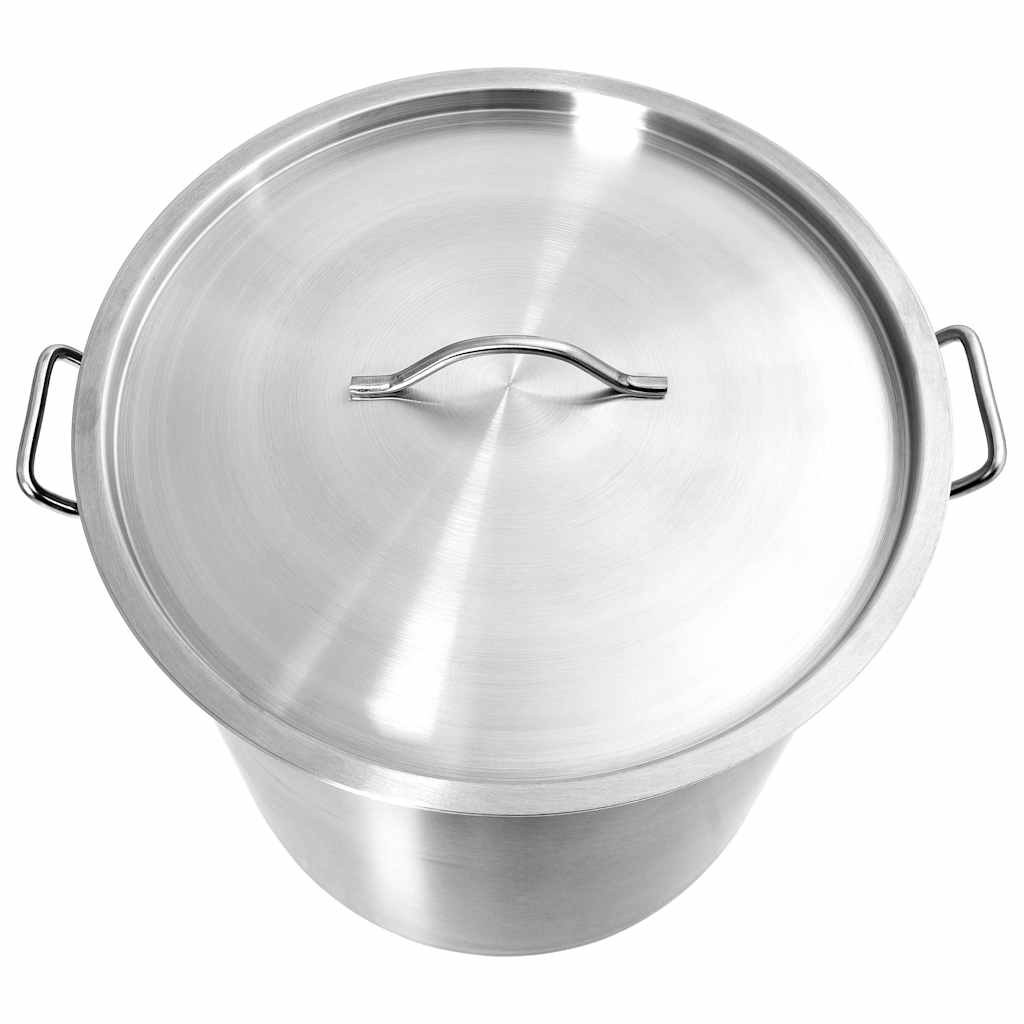 vidaXL Stock Pot 98 L 50x50 cm Stainless Steel 4