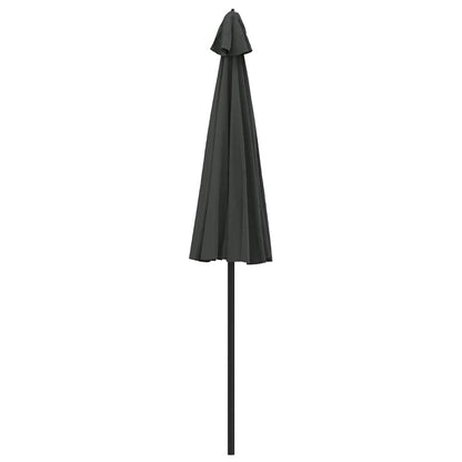 Garden Parasol with Aluminium Pole 250 cm Anthracite