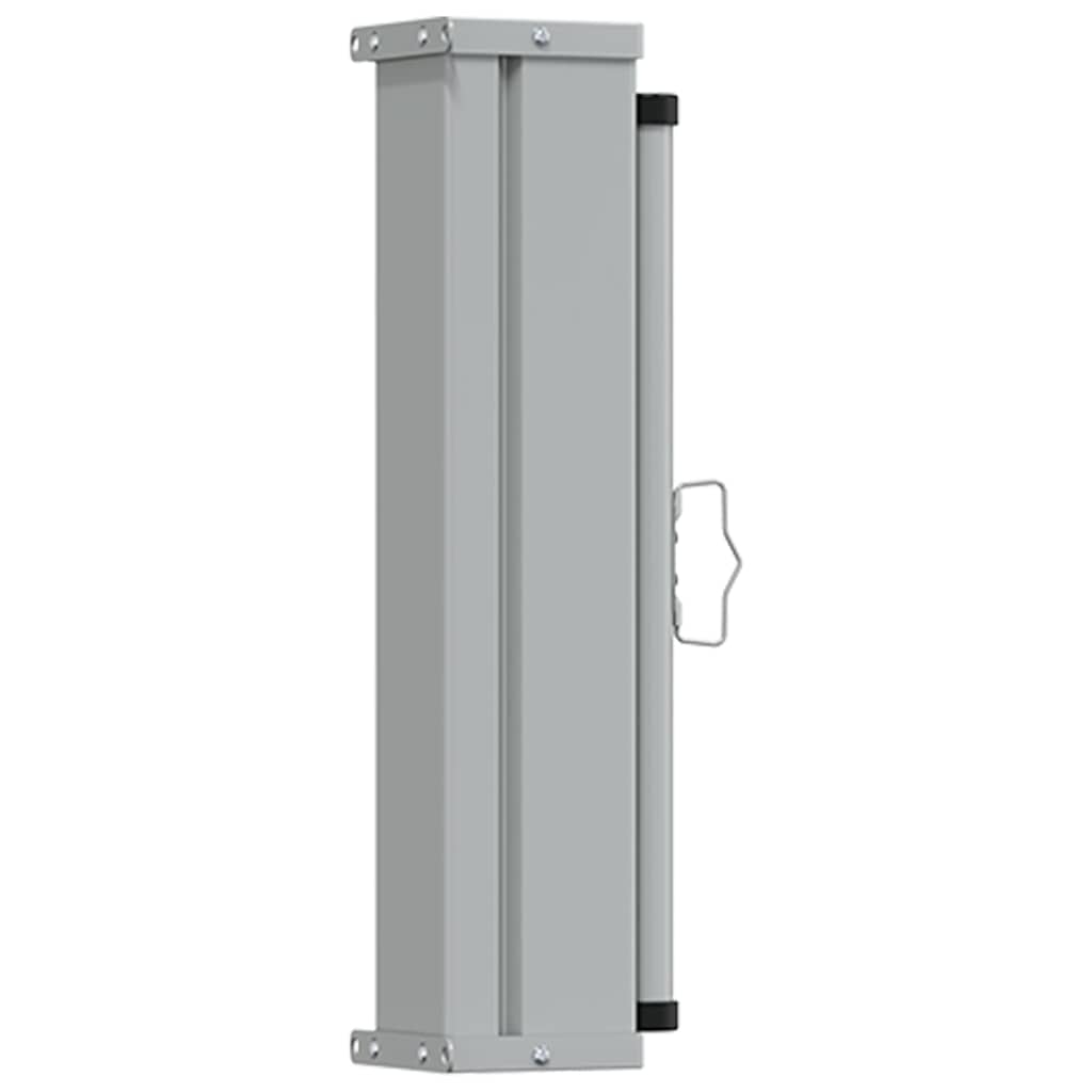 Patio Retractable Side Awning 60 x 300 cm Grey
