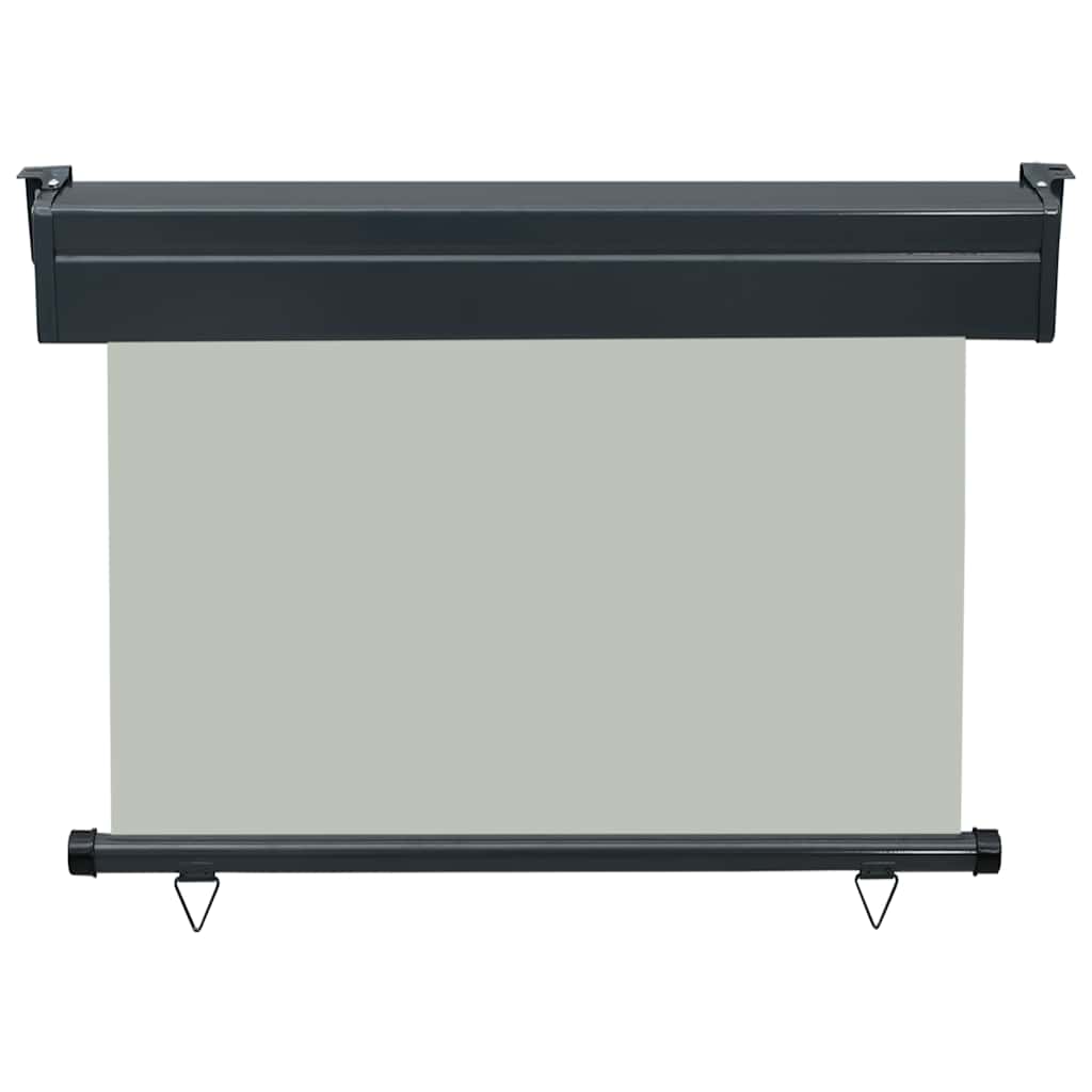 Balcony Side Awning 105 x 250 cm Grey