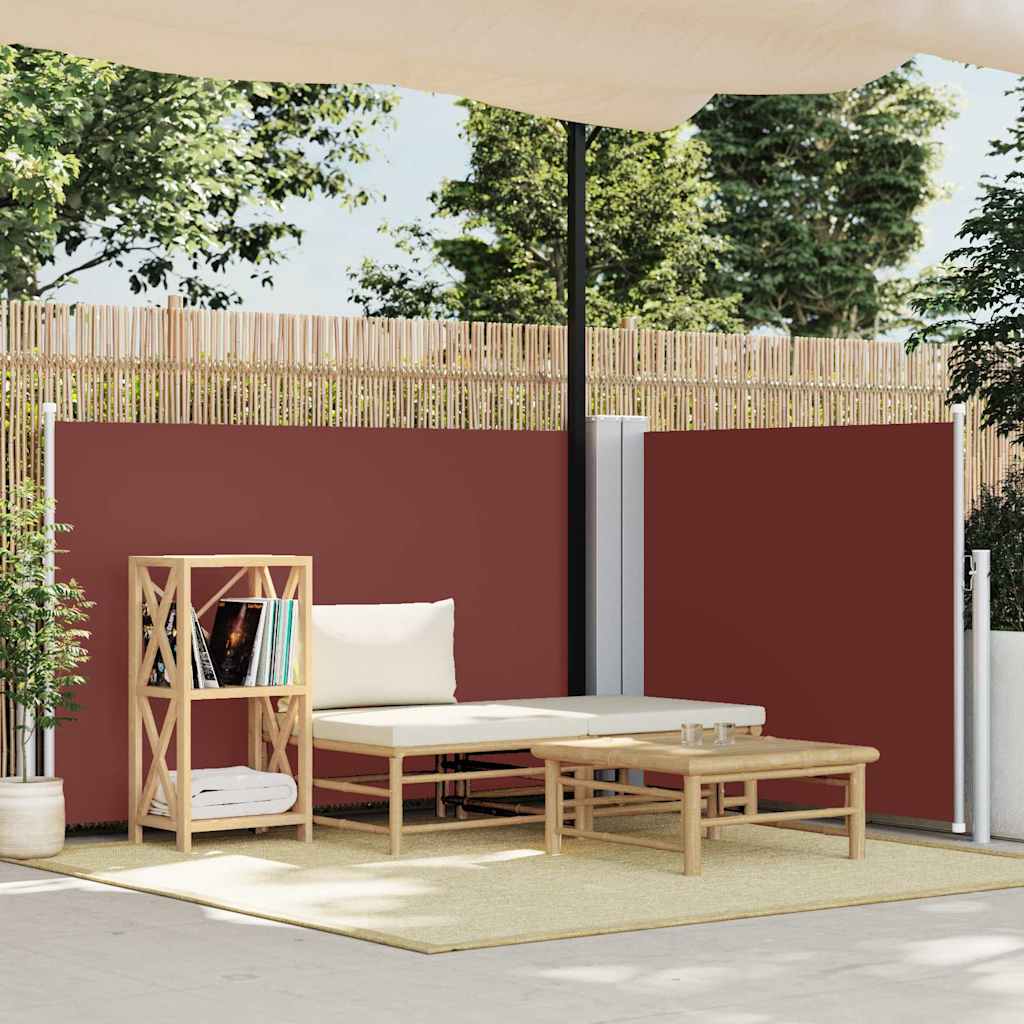 Retractable Side Awning Brown 100 x 600 cm – 200 x 1200 cm 117x 600 cm
