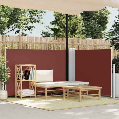 Retractable Side Awning Brown 100 x 600 cm – 200 x 1200 cm 117x 600 cm