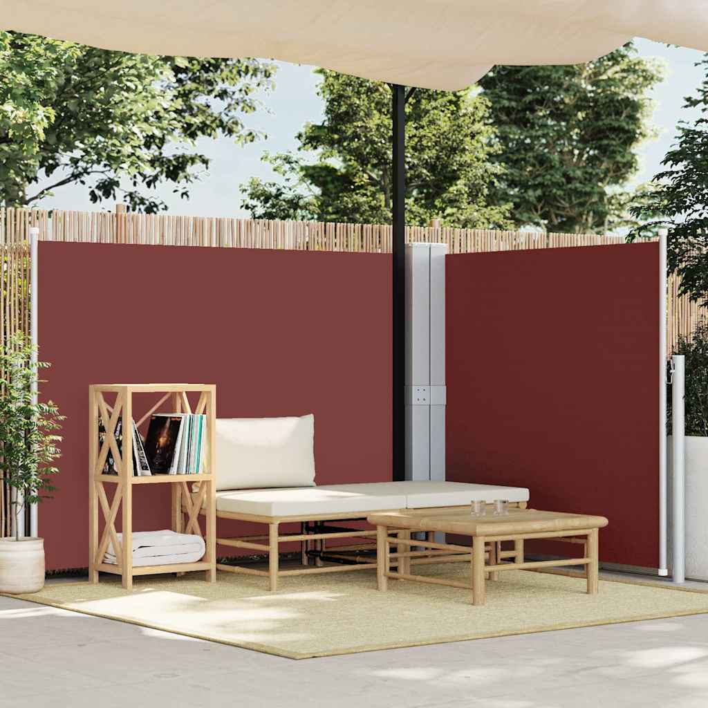 Retractable Side Awning Brown 100 x 600 cm – 200 x 1200 cm 140 x 600 cm