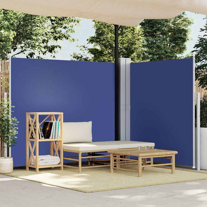 Retractable Side Awning Blue 100 x 600 cm – 220 x 600 cm 160 x 600 cm