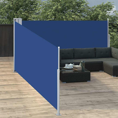 Retractable Side Awning Blue 100 x 600 cm – 220 x 600 cm 100 x 1000 cm