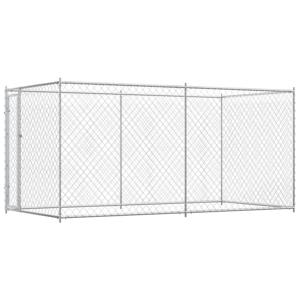 Outdoor Dog Kennel Height 185 cm 382 cm