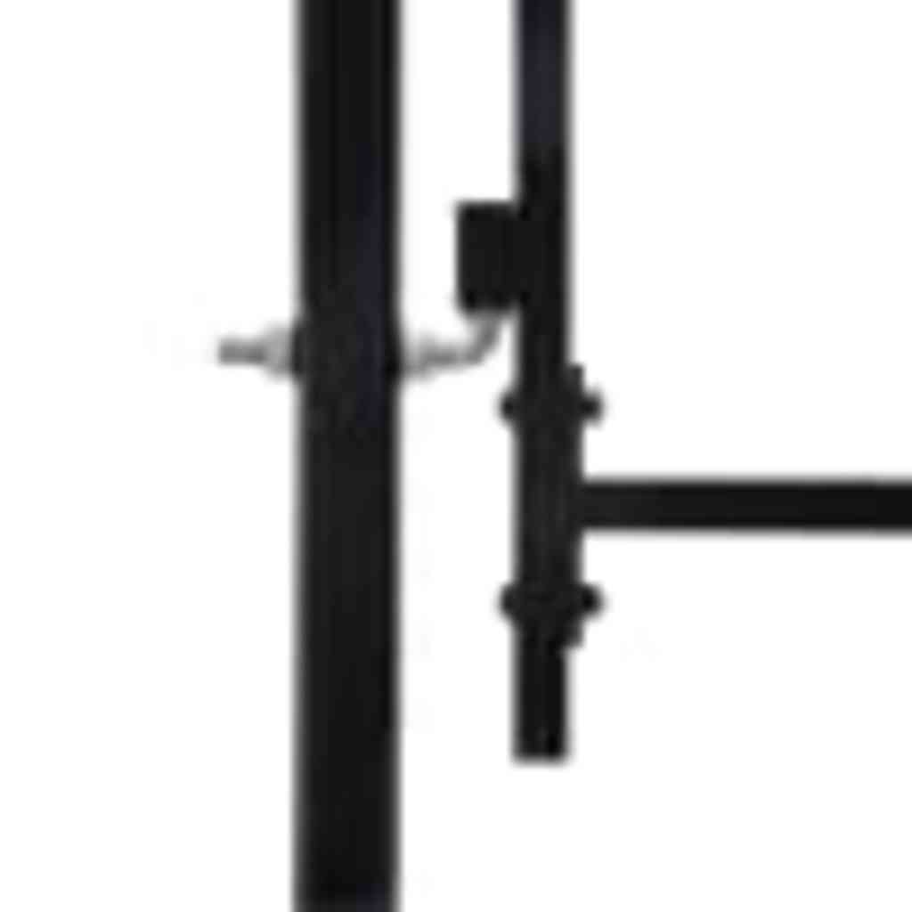 vidaXL Fence Gate Woerden Double Door with Spike Top 299.5x224.5 cm 4