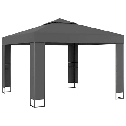 vidaXL Canopy | Anthracite | 100% Polyester with PA coating | 3x3m |  Durable 2
