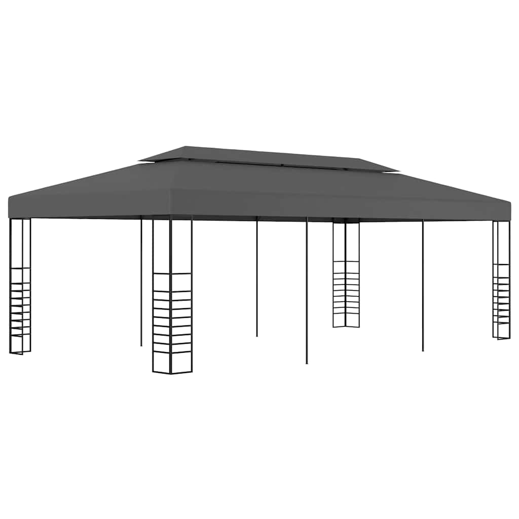 vidaXL Gazebo Marquee 3x6 m Anthracite 1