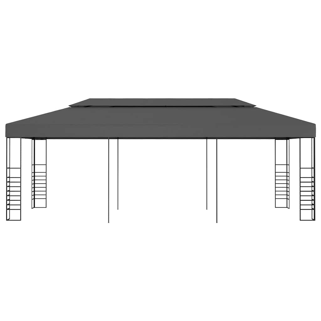 vidaXL Gazebo Marquee 3x6 m Anthracite 2