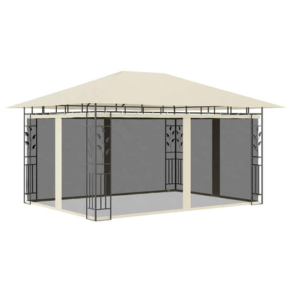 vidaXL Gazebo with Mosquito Net 180 g/m²