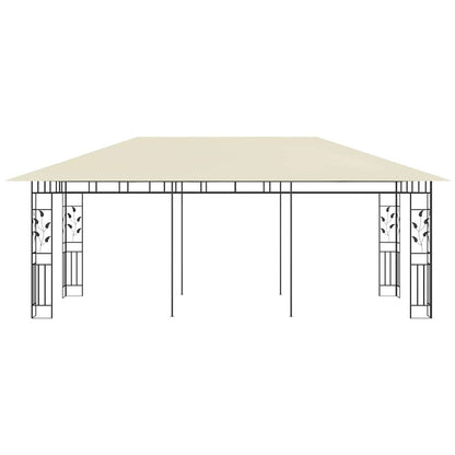 vidaXL Gazebo with Mosquito Net 6x3x2.73 m Cream 3