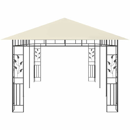 vidaXL Gazebo with Mosquito Net 6x3x2.73 m Cream 4
