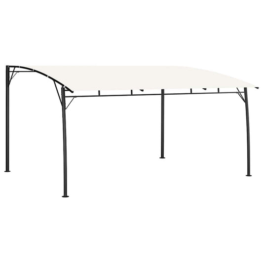 vidaXL Sunshade awnings 4 x 3 x 2.55 m Cream 1