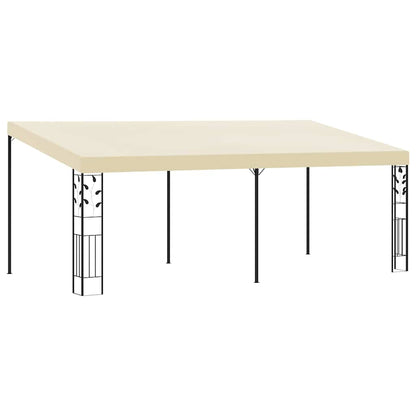 47999 vidaXL Wall-mounted Gazebo 6x3x2,5 m Cream 1