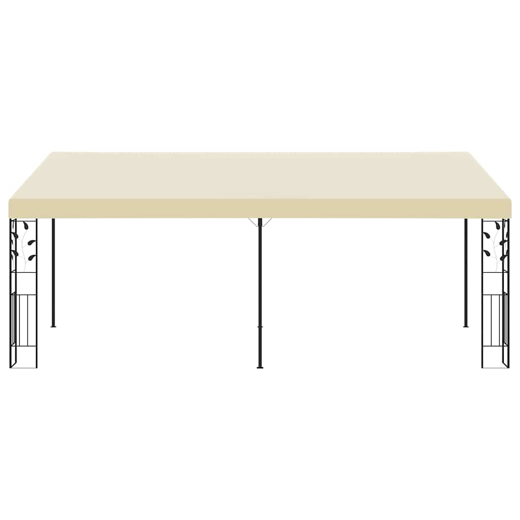 47999 vidaXL Wall-mounted Gazebo 6x3x2,5 m Cream 2