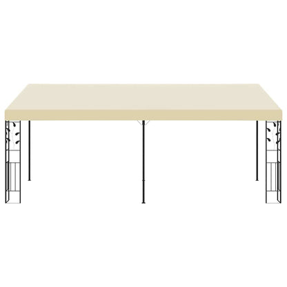 47999 vidaXL Wall-mounted Gazebo 6x3x2,5 m Cream 2
