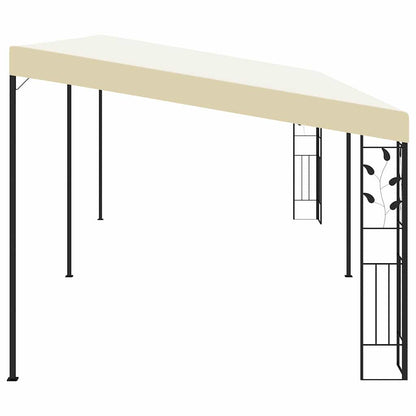 47999 vidaXL Wall-mounted Gazebo 6x3x2,5 m Cream 3