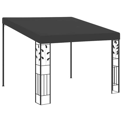 vidaXL Wall-mounted Gazebo 3x3x2.5 m Anthracite 1