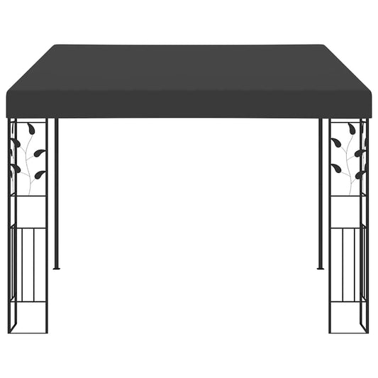 vidaXL Wall-mounted Gazebo 3x3x2.5 m Anthracite 2