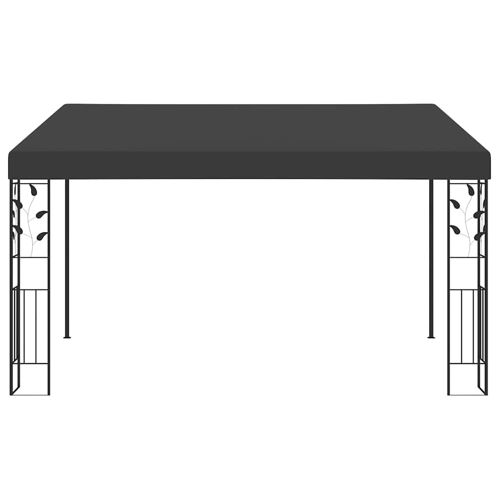 48001 vidaXL Wall-mounted Gazebo 4x3x2,5 m Anthracite 2