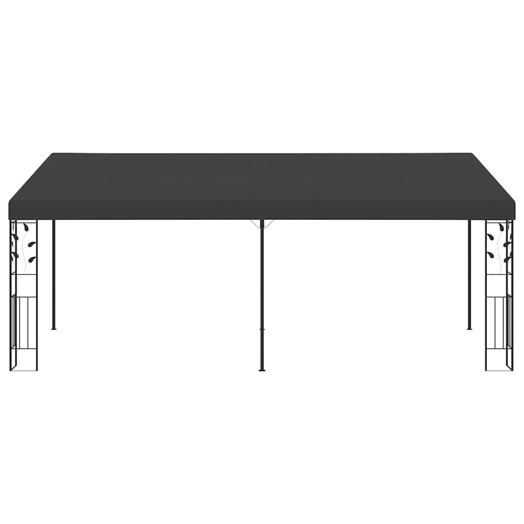 vidaXL Wall-mounted Gazebo 6x3x2,5 m Anthracite 3