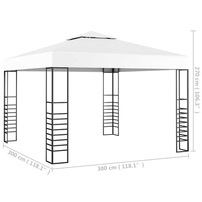 vidaXL Outdoor Gazebo | White 5