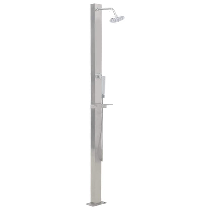 vidaXL Shower Panel | Silver | 201 stainless steel 2