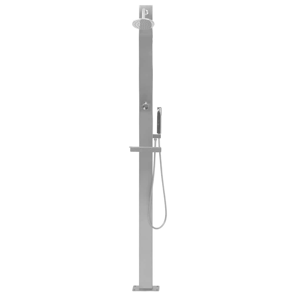 vidaXL Shower Panel | Silver | 201 stainless steel 3