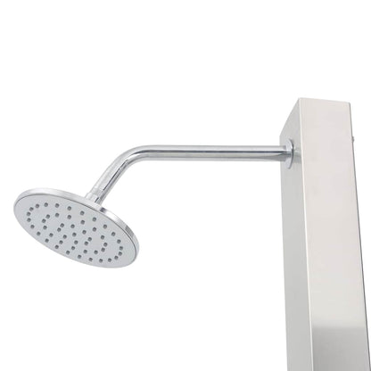vidaXL Shower Panel | Silver | 201 stainless steel 6