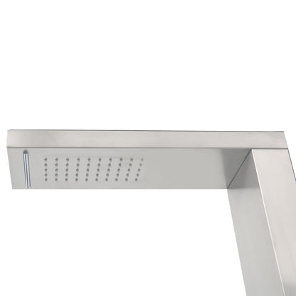 vidaXL Outdoor Shower Stainless Steel Square 6