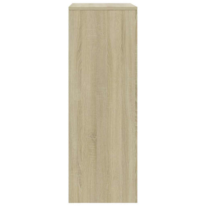 Sideboard with 6 Drawers 50x34x96 cm Engineered Wood Sonoma oak