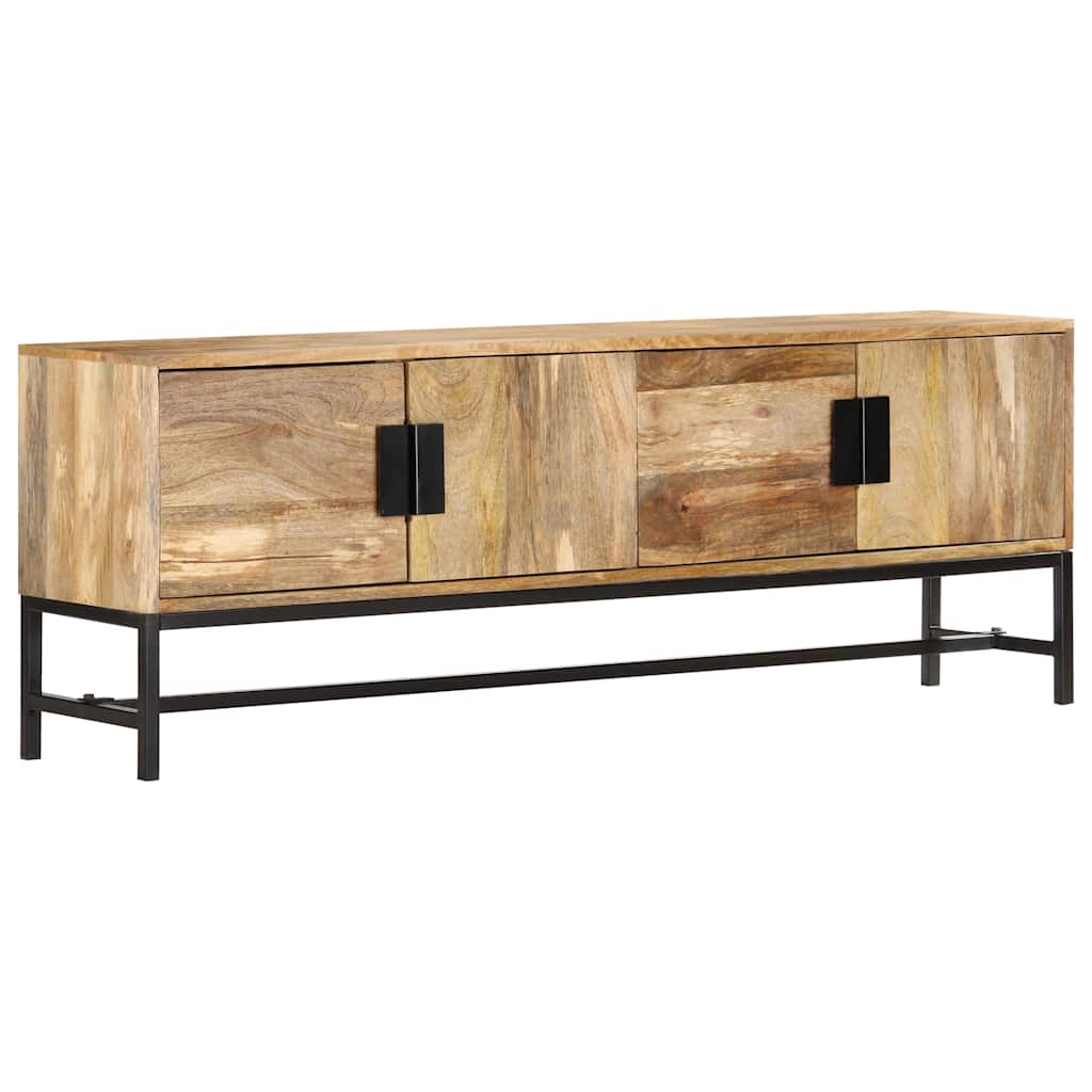 285863 vidaXL TV Cabinet 140x30x50 cm Solid Mango Wood 5