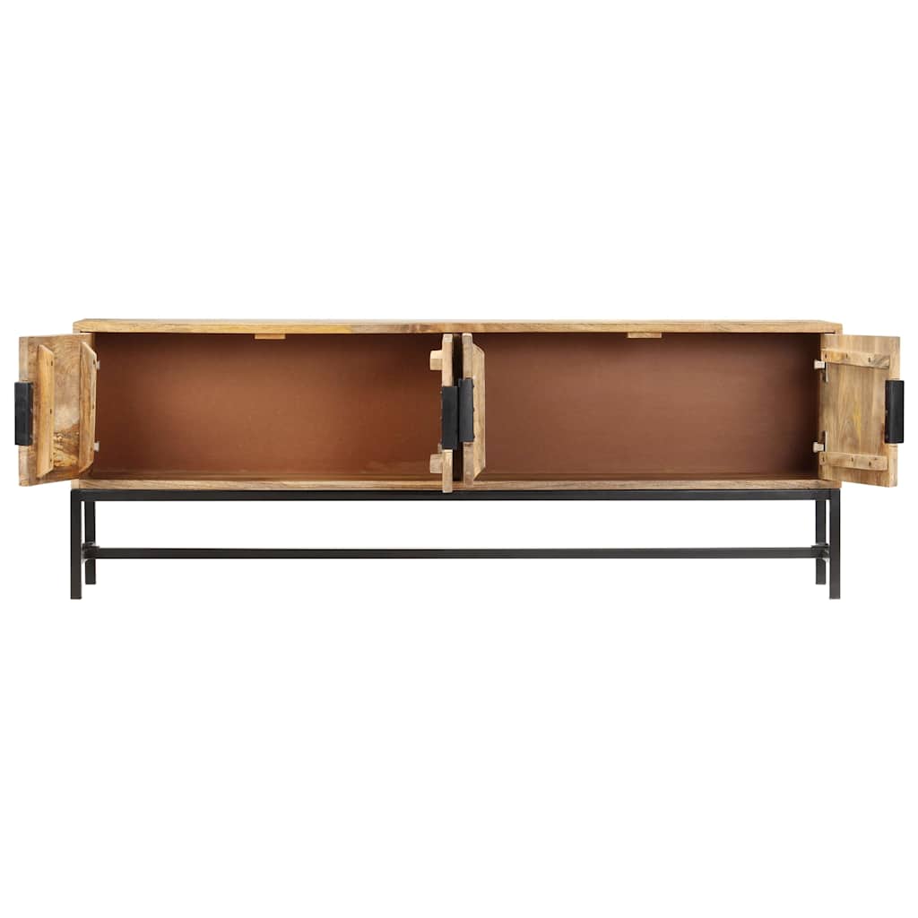 285863 vidaXL TV Cabinet 140x30x50 cm Solid Mango Wood 3